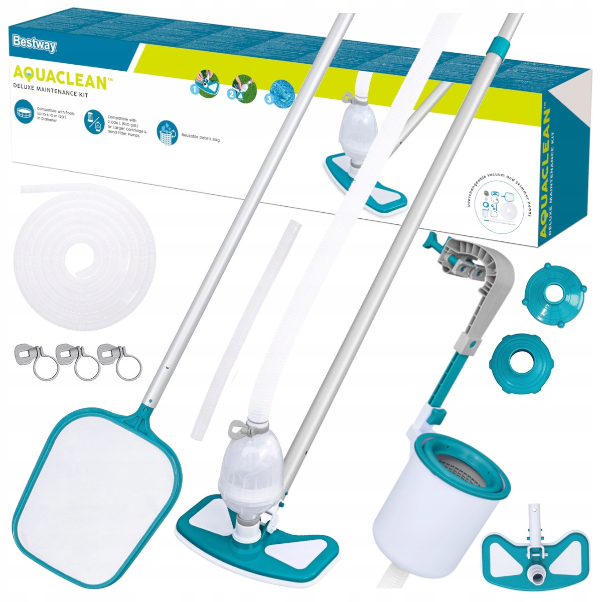 Vysávač na čistenie bazénov Čistiaci set Bestway 58237 Flow Clear