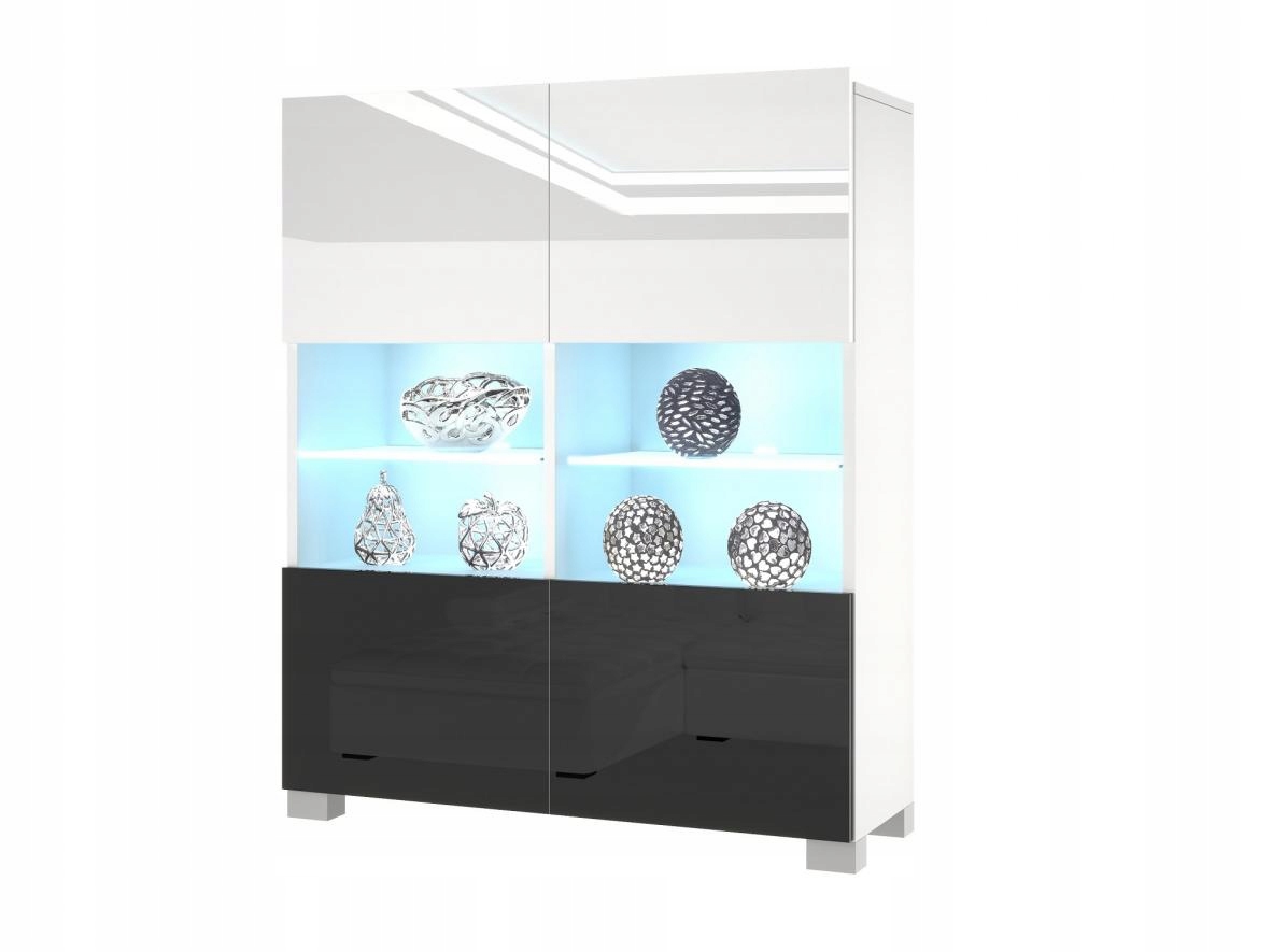 Komoda biała połysk PREMIUM szafka 100cm do salonu Marka Meblo-Trans