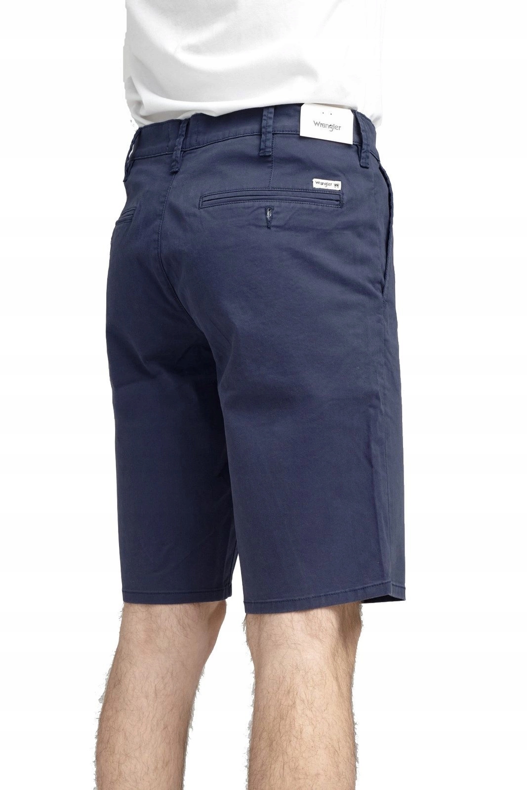 Pánské kraťasy Wrangler Chino Short Peacoat Indigo W14AWA33G W31