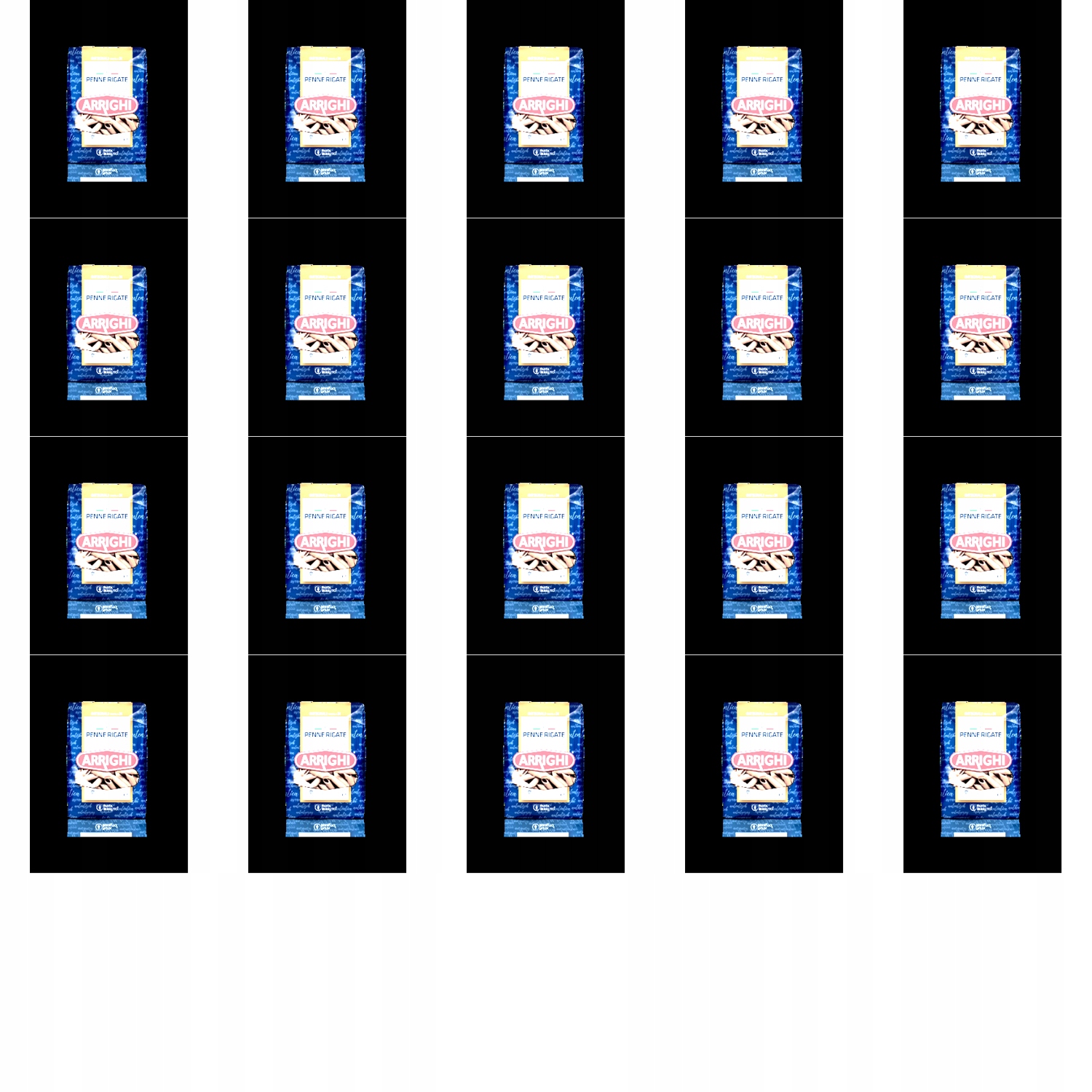 20x 500g Arrighi makaron rurka pełnoziarnista Karton