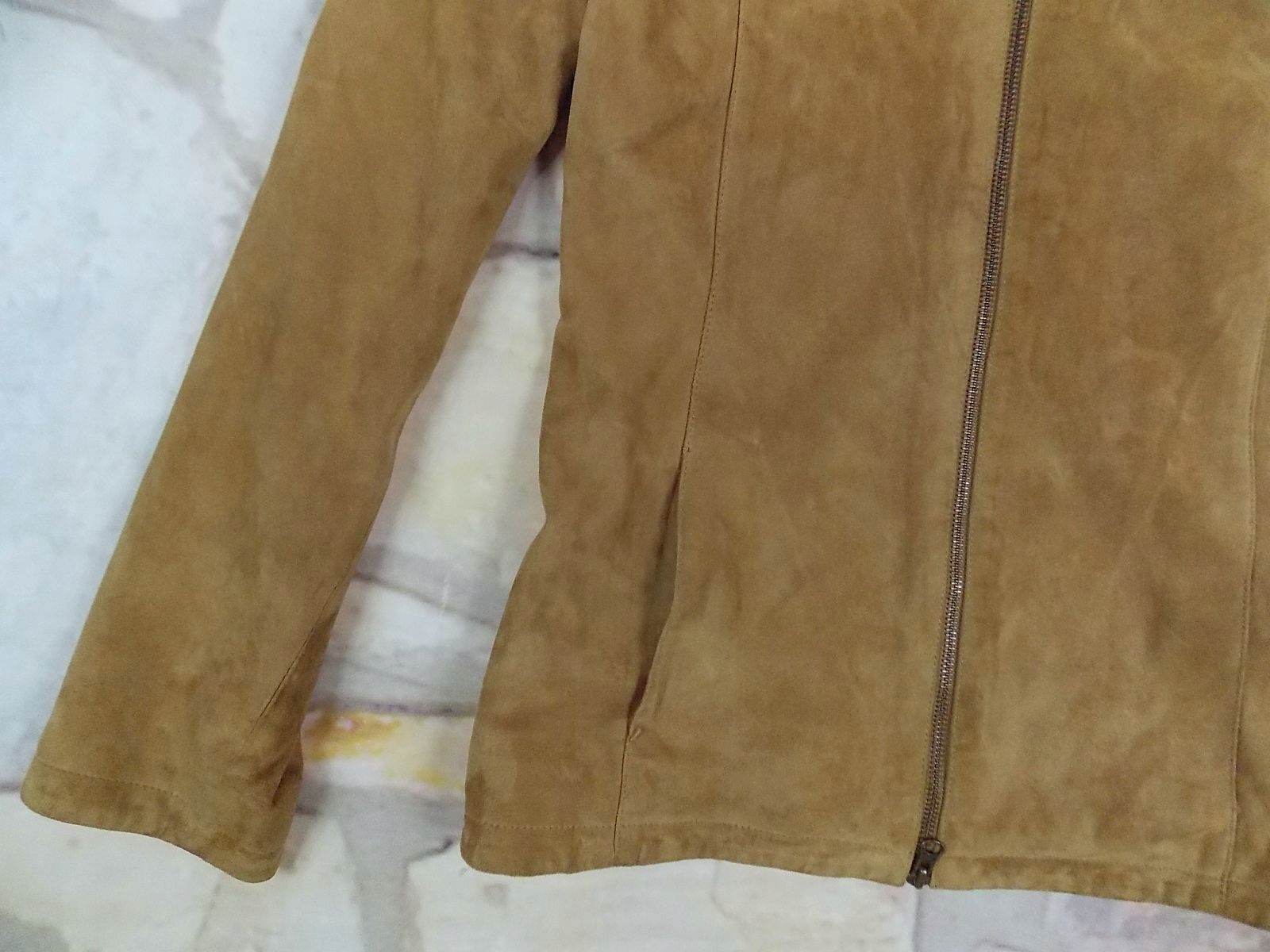 MARIE PHILIPPE kurtka skórzana styl ramoneska L Kaptur bez kaptura