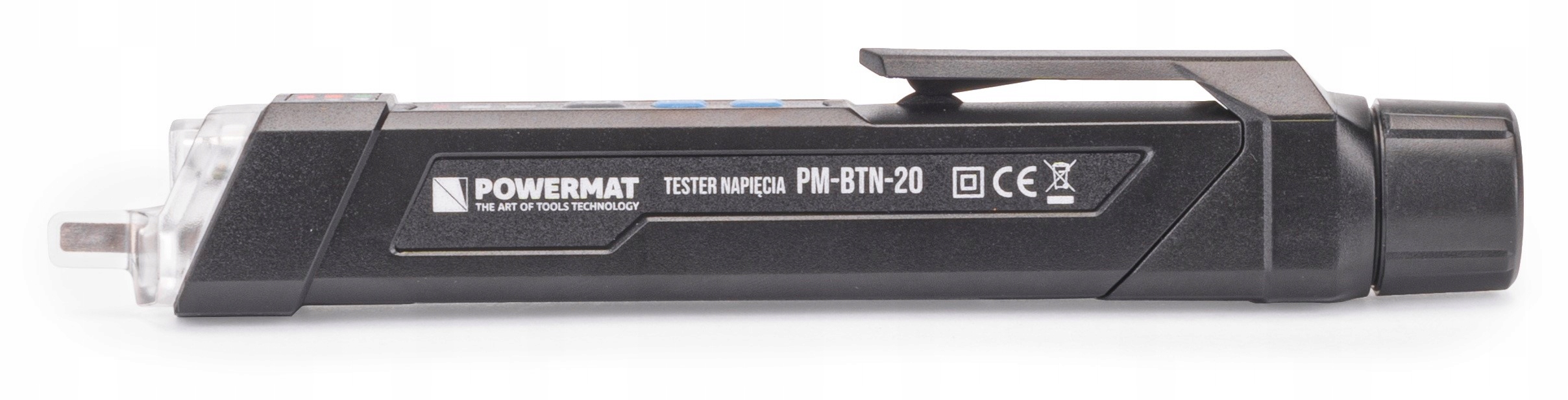 BEZDOTYKOWY TESTER NAPIĘCIA PRÓBNIK LED 1000V NCV Kod producenta PM1042