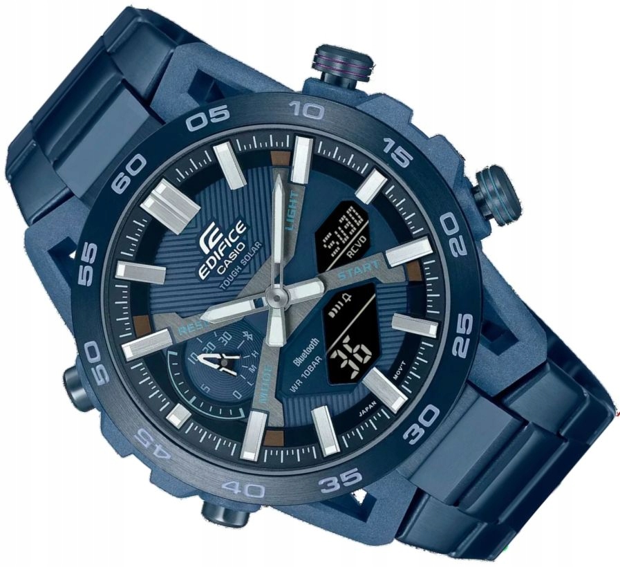 Pánské Hodinky Casio Edifice ECB-2000CB-2AEF Solární Karbon Bluetooth WR100