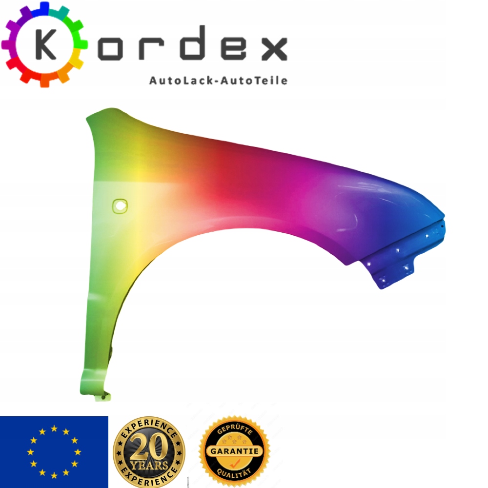 Blatník Škoda Fabia A 6Y Každá Libovolná Barva 99-07 Pravá Přední