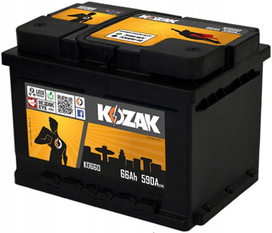 

Akumulator Kozak KO660 66AH/640A [sae] 64AH
