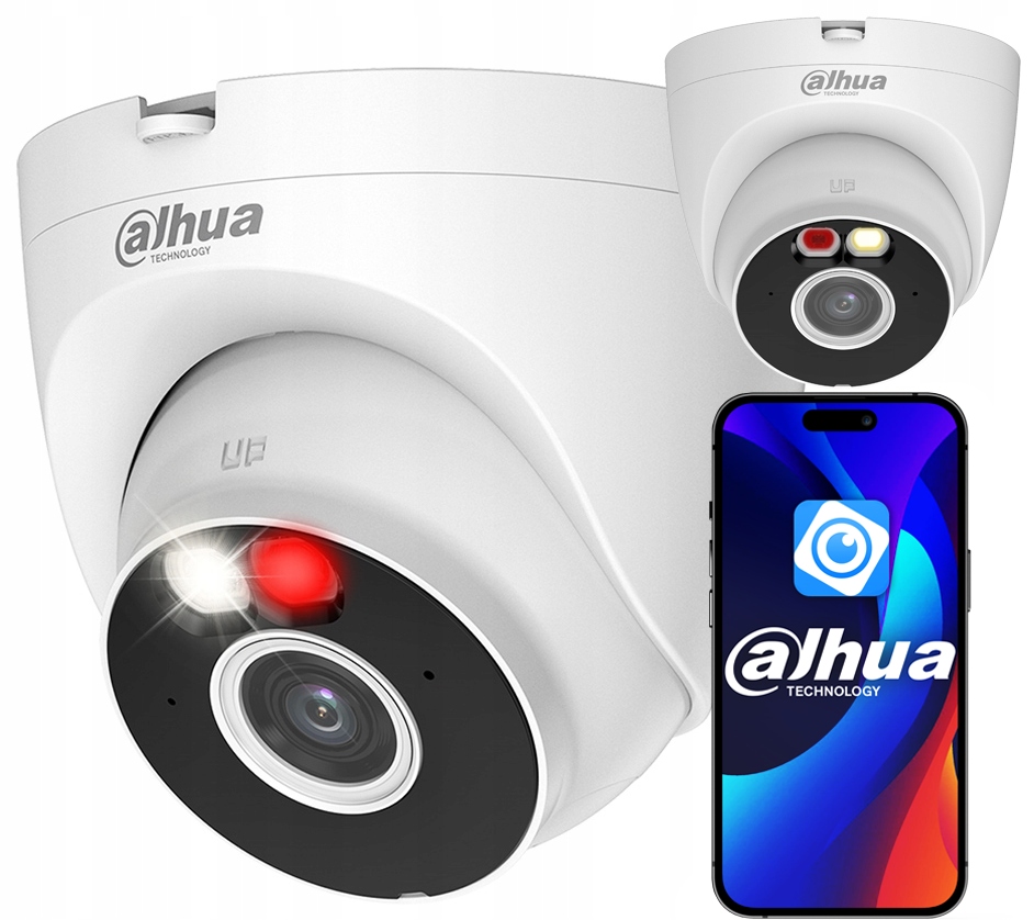 WiFi 4MPx venkovní kamera T4A-PV Dahua Smart Dual Light Audio Sd slot