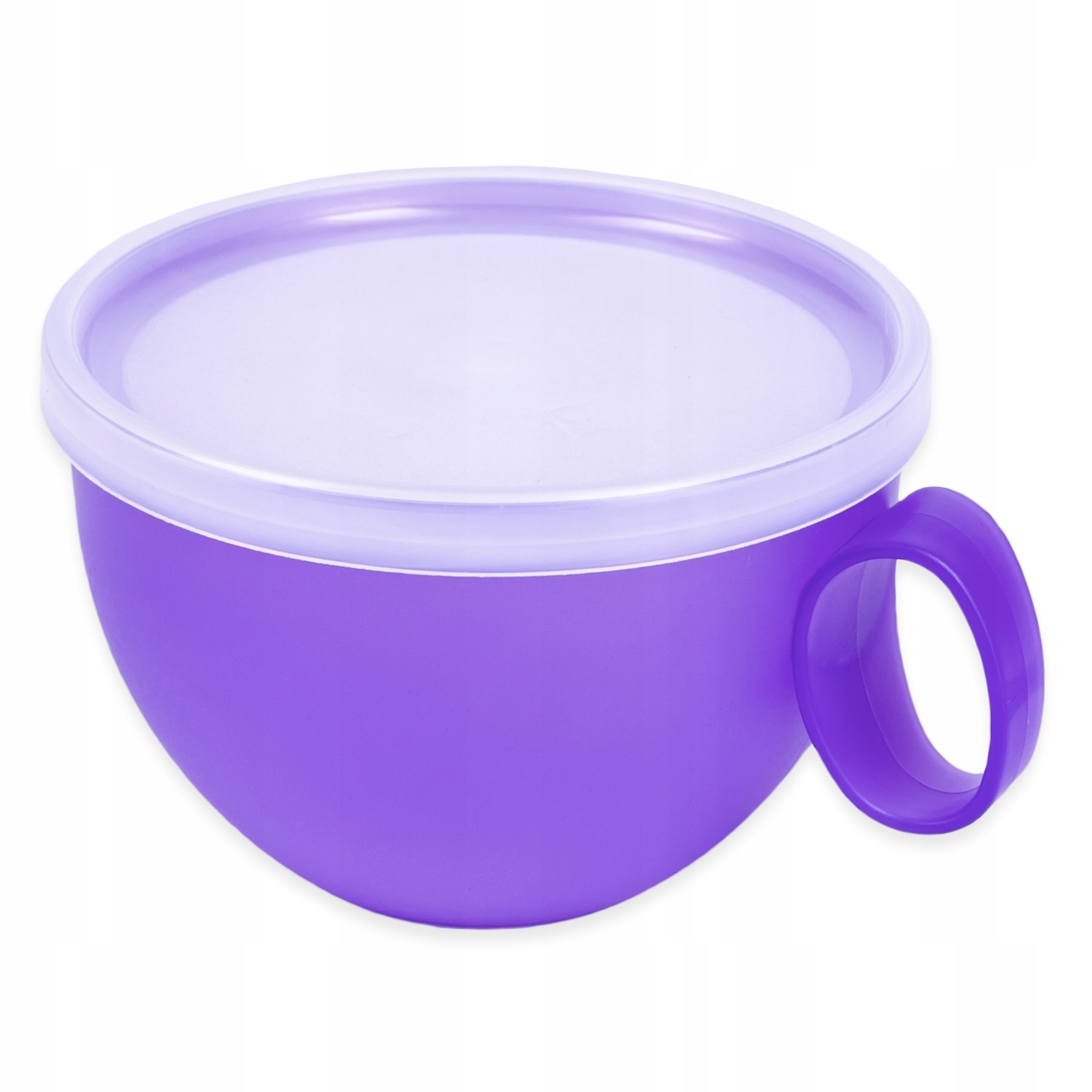 DUŻY KUBEK XXL Z PRZYKRYWKĄ NA MUSLI ZUPĘ 550ML Marka Sagad