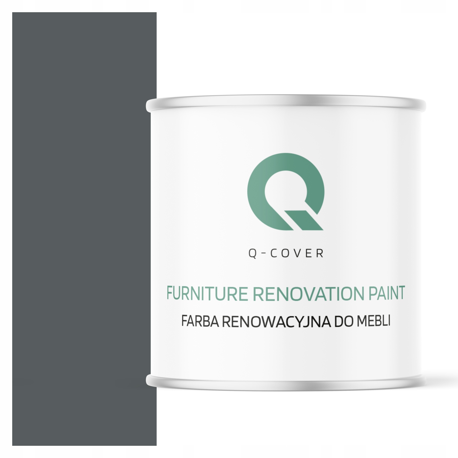 Farba Na Kuchynský Nábytok Na Prednej Strane Skriniek Bazaltová RAL7012 Saténová 2.5 L