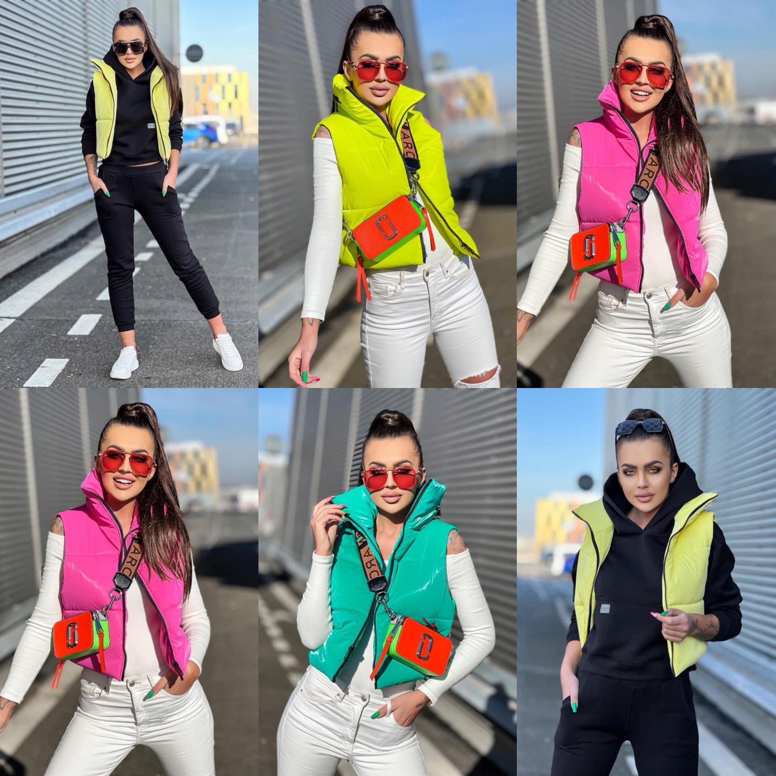 KAMIZELKA BEZRĘKAWNIK SEMPRE minouu PREMIUM S Kaptur bez kaptura