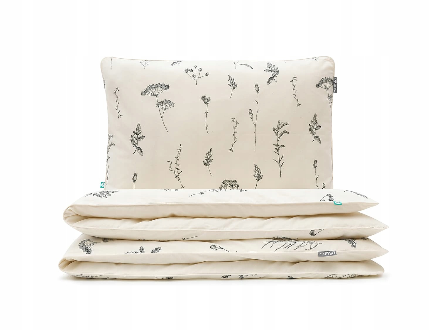 Posteľná Bielizeň Poľné rastliny 180 x 200 cm 2 x 60 x 50 cm Mumla