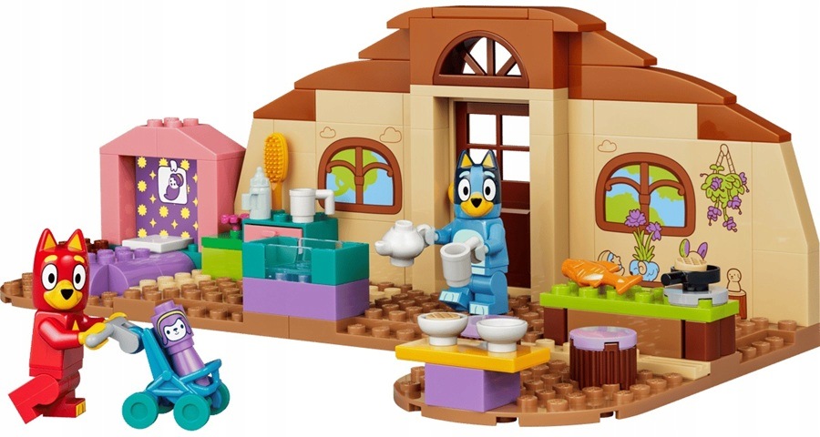 stavebnice Lego Bluey Škola s rýží a modrou 106 dílků 11221