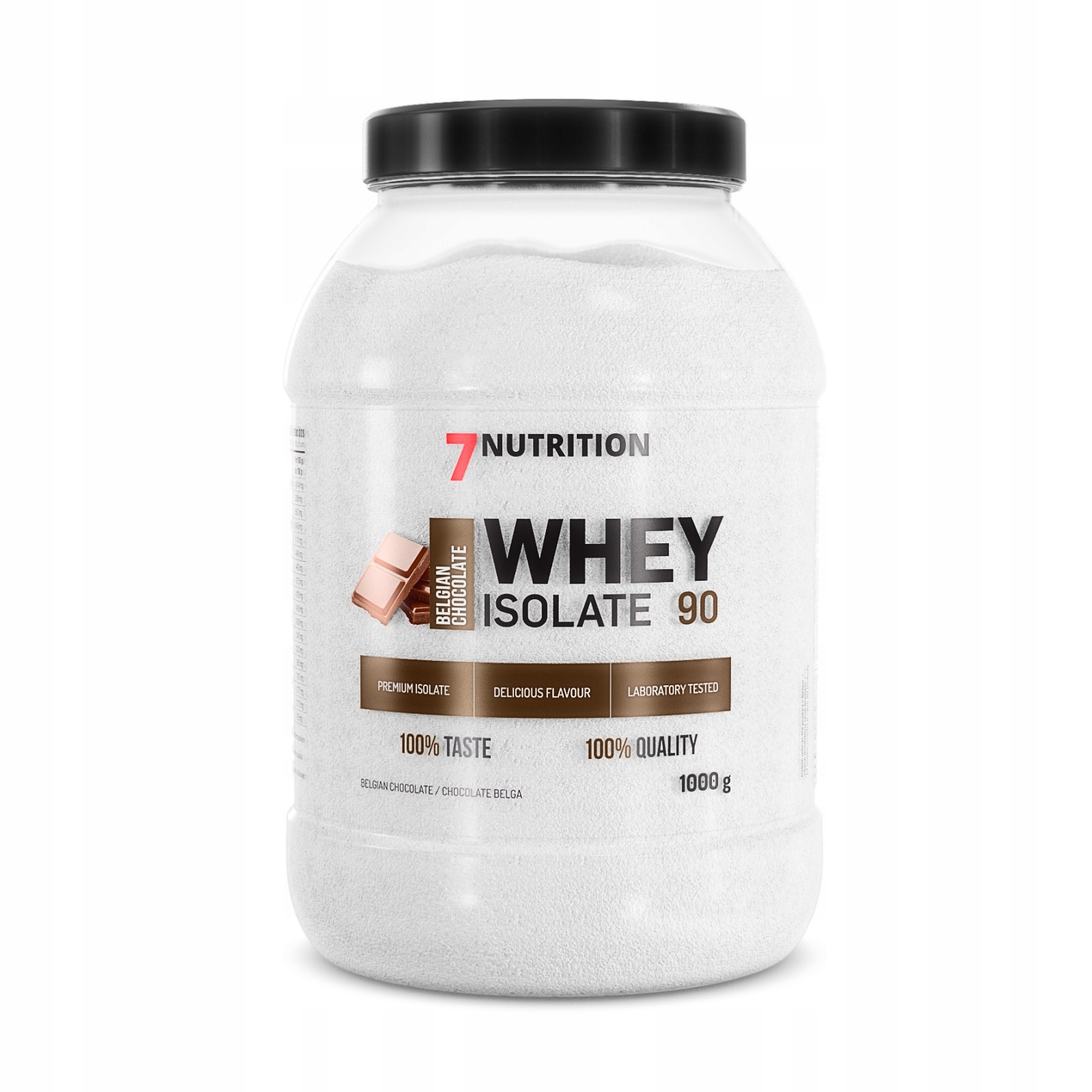 7NUTRITION Whey Isolate 90 1 Kg Protein Izolát Příchutě