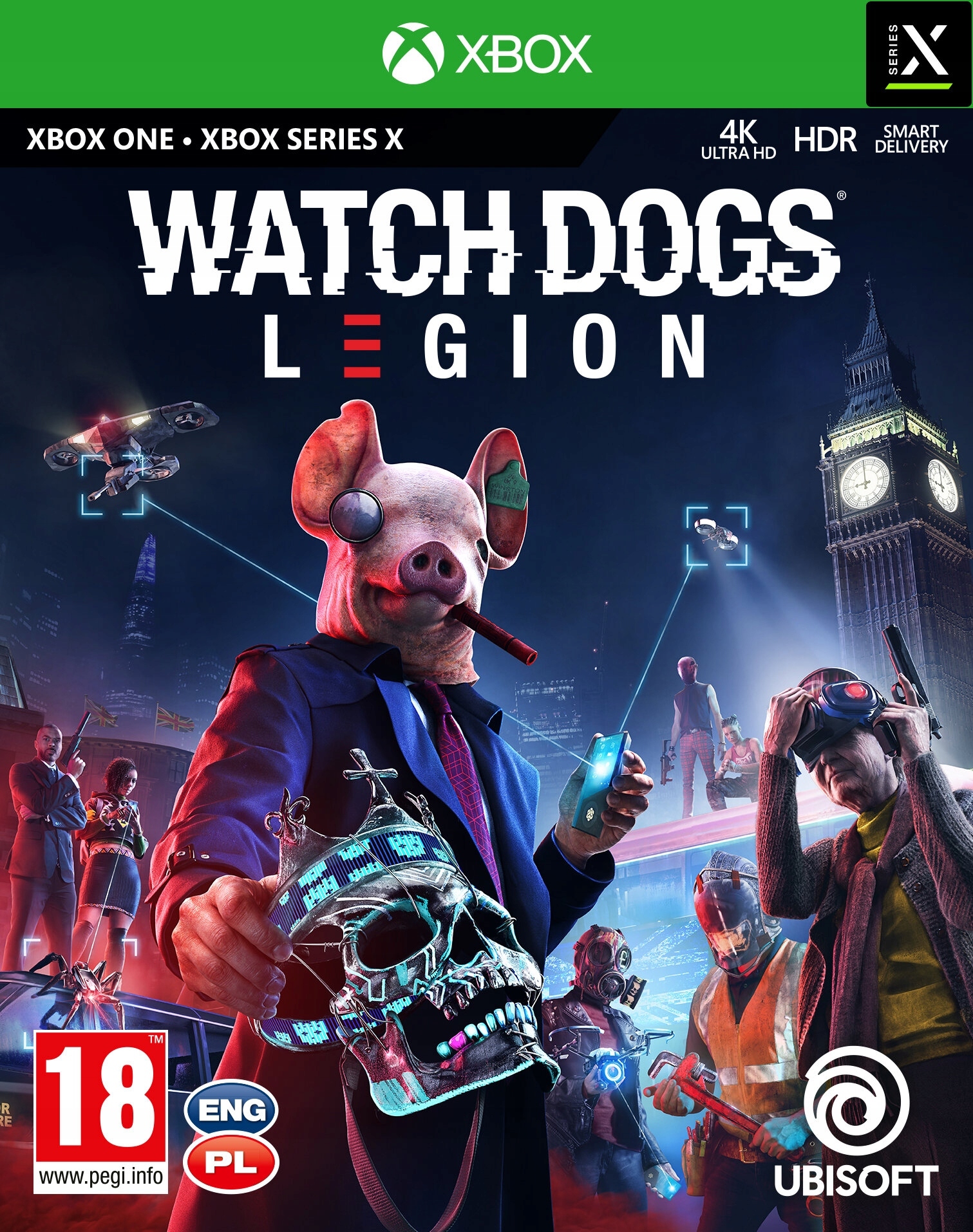 XBOXONE / SERIES X WATCH DOGS LEGION / NOWA / PL