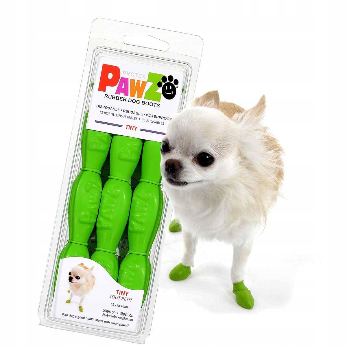 Levně Pawz Psa Boty Tiny Jablko Zelené (632.8040)