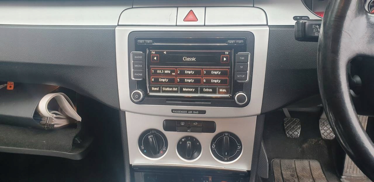 Radio samochodowe Volkswagen Passat B6 2008 3C8035195