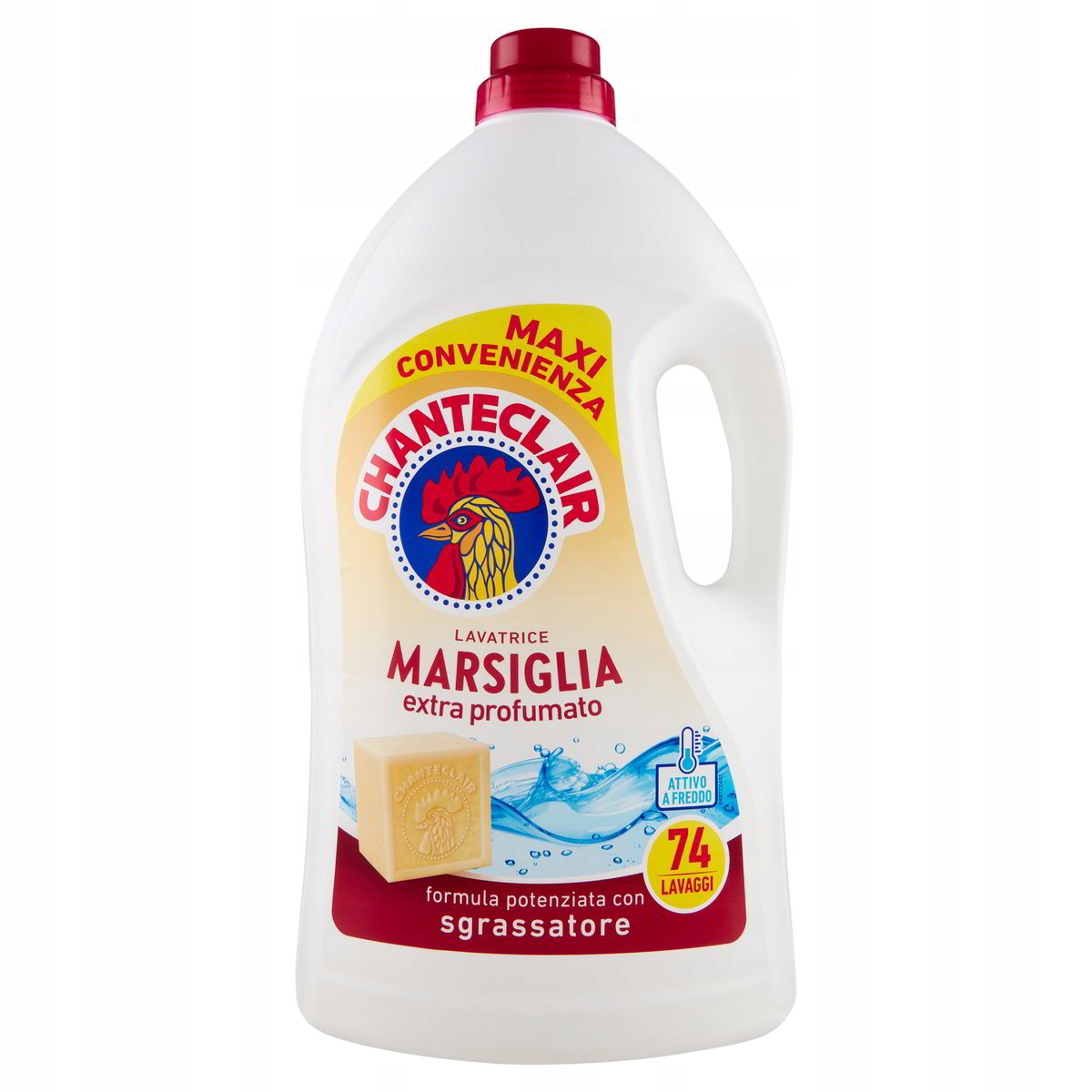 Levně ChanteClair tekutý prací prostředek na marseillské mýdlo 3,33 l 74 praní