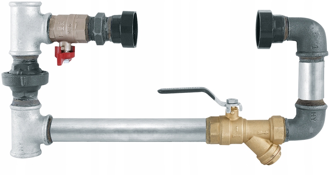 Prípojka čerpadla 2'' Bypass, obtok čerpadla DN50