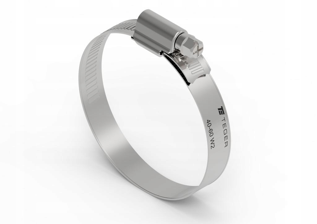 Opaska ślimakowa wzmocniona 40-60 Teger