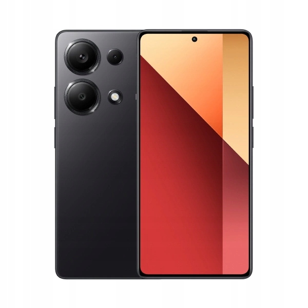 Smartfon Xiaomi Redmi Note 13 Pro 4G 12/512GB Czarny Wbudowana pamięć 512 GB