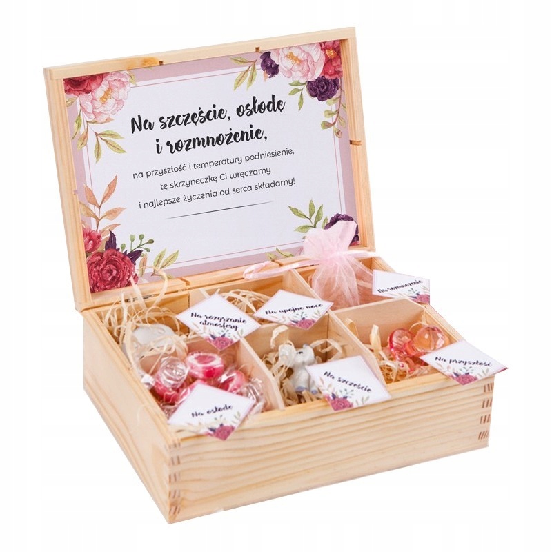 

Prezent na panieński Skrzyneczka Mężatki