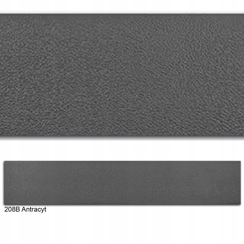 

Obrzeże blatowe meblowe Pvc Antracyt 22x0.6 200 mb