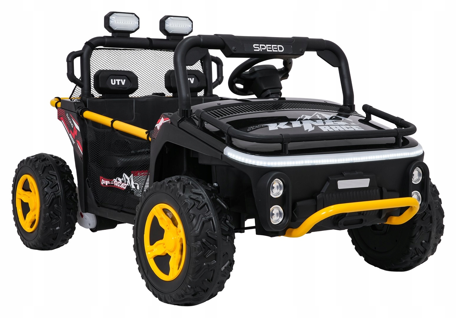 Buggy Utv Speed auto dla dzieci na akumulator Pilot Bagażnik prawo jazdy