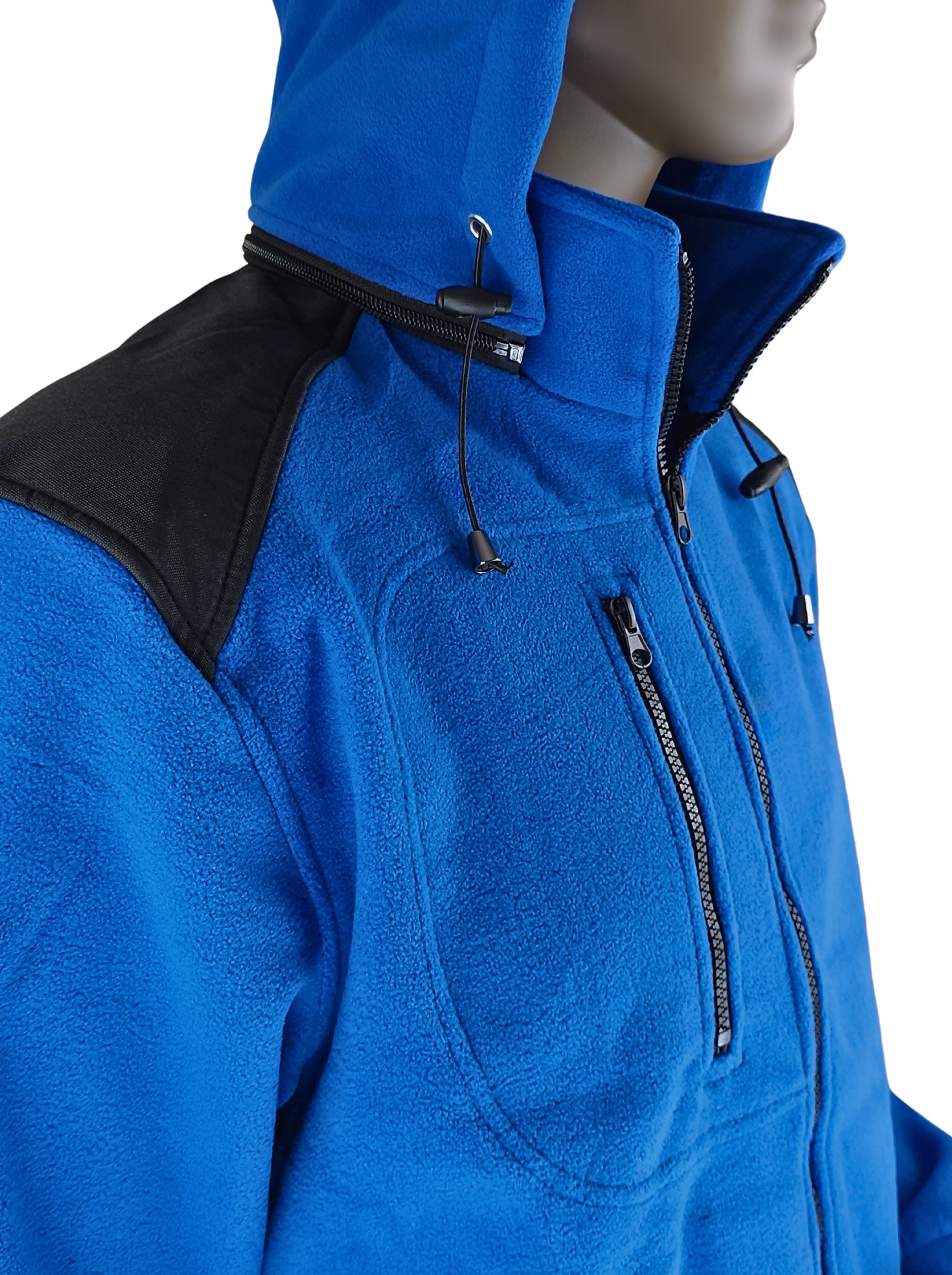 GRUBY POLAR ROBOCZY Bluza robocza POLAROWA z odpinanym KAPTUREM WZMOCNIONA Informacje dodatkowe ocieplana