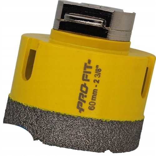 PRO-FIT Otwornica DIAMENTOWA D60 mm S10HEX kamień