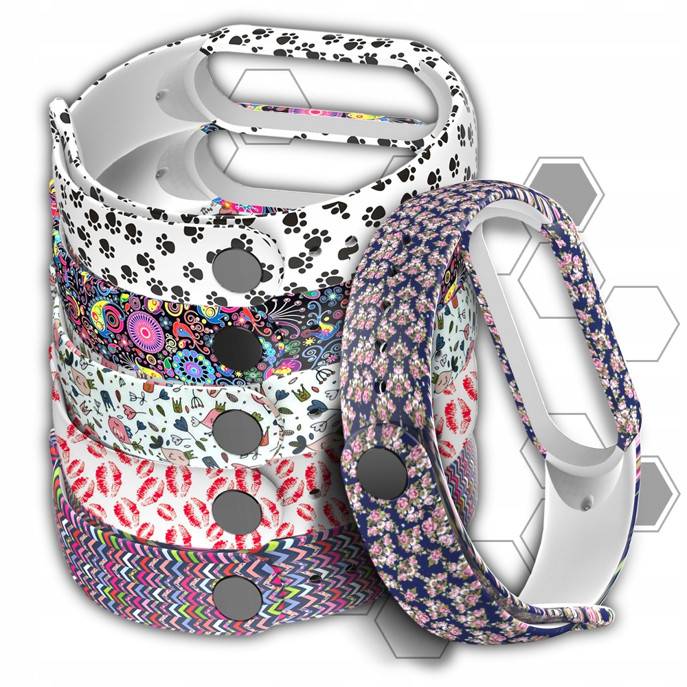 OPASKA PASEK do XIAOMI MI BAND 5/6 - DUŻO WZORÓW Rodzaj pasek