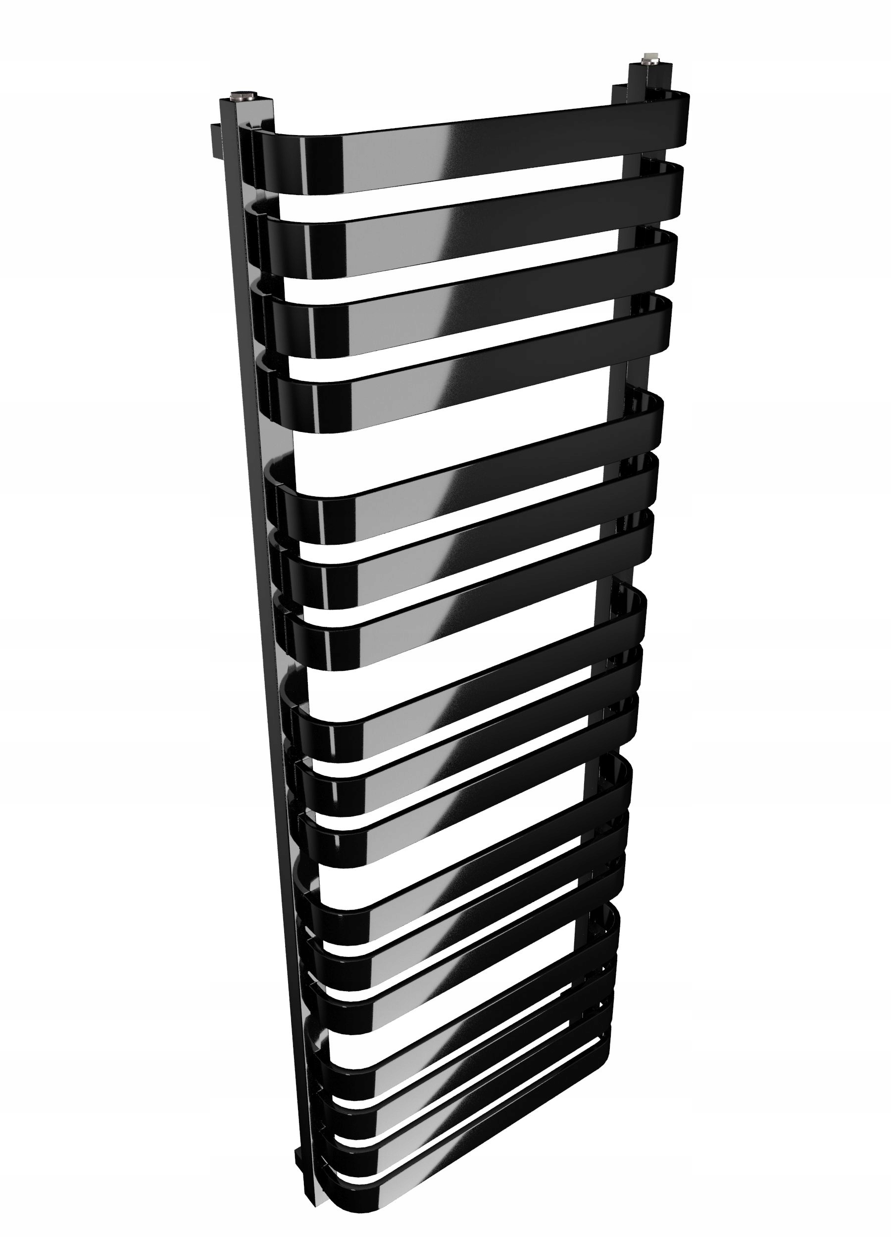 Radiátor Pandora Plus 1470x540 Černý Lesk