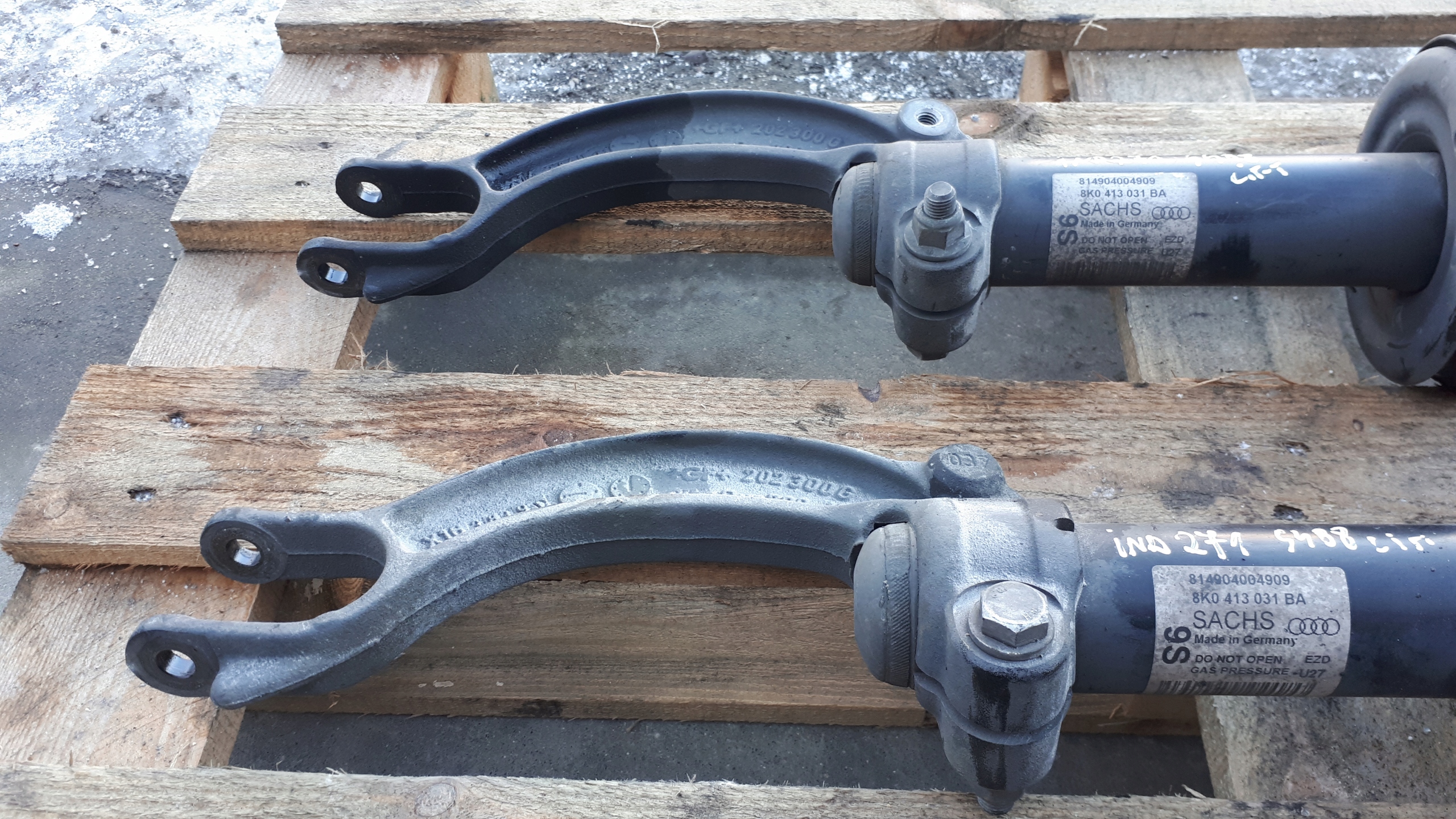 S4 B8 LIFT A4 shock absorber front left right 2X A5 S5 8T KOMPLET