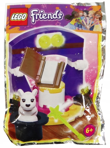 Lego Friends Figurka Zając Królik Z Kapelusza Magika Książka Czarów 562009