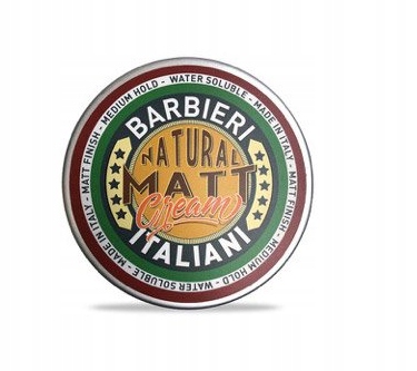 BARBIERI ITALIANI KREM NATURALNIE MATUJĄCY WŁOSY 100ML