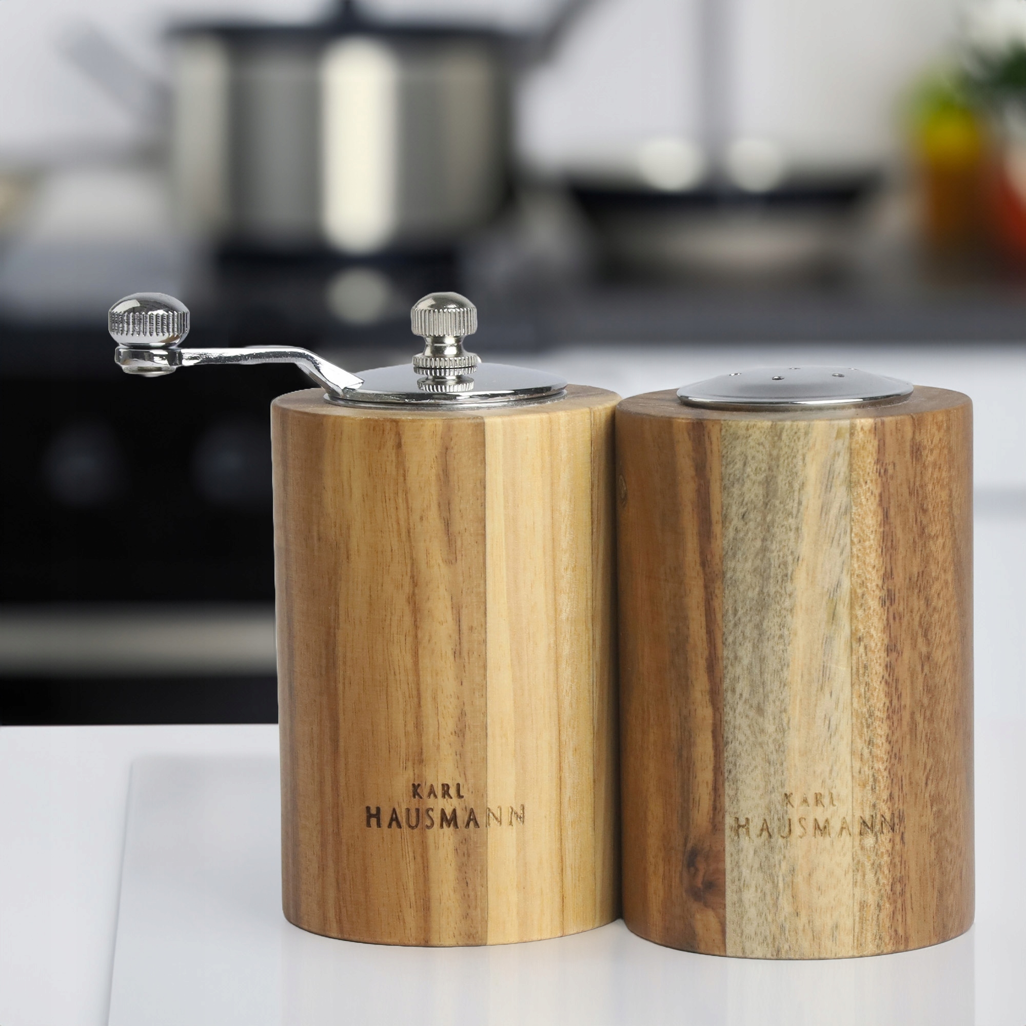 ZESTAW RĘCZNYCH MŁYNKÓW DO MIELENIA SOLI PIEPRZU PRZYPRAW DREWNIANE