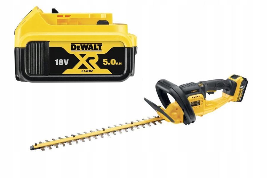 Dewalt Nożyce Do Żywopłotu 18V DCM563PB DCB184 1x5,0Ah Bl