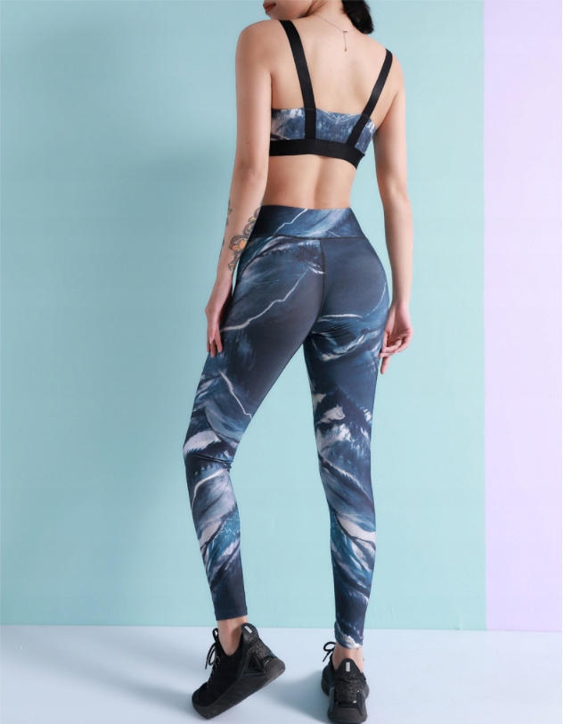 SPORTOWY KOMPLET TOP + LEGGINSY SIŁOWNIA L Kod producenta SYB025-88191