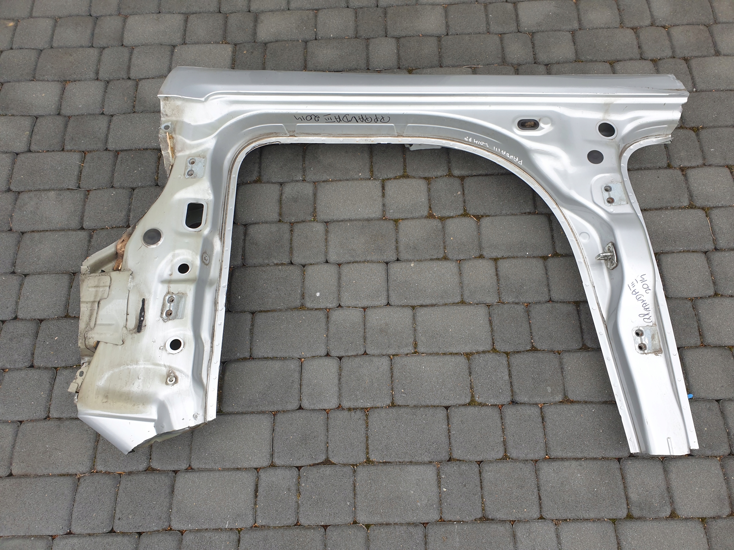 quarter threshold pillar right FIAT PANDA III 3 2012