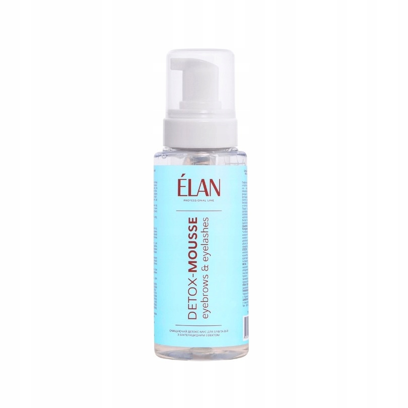 Šampon na obočí a řasy Detox-Mousse Mus 2.0 Elan