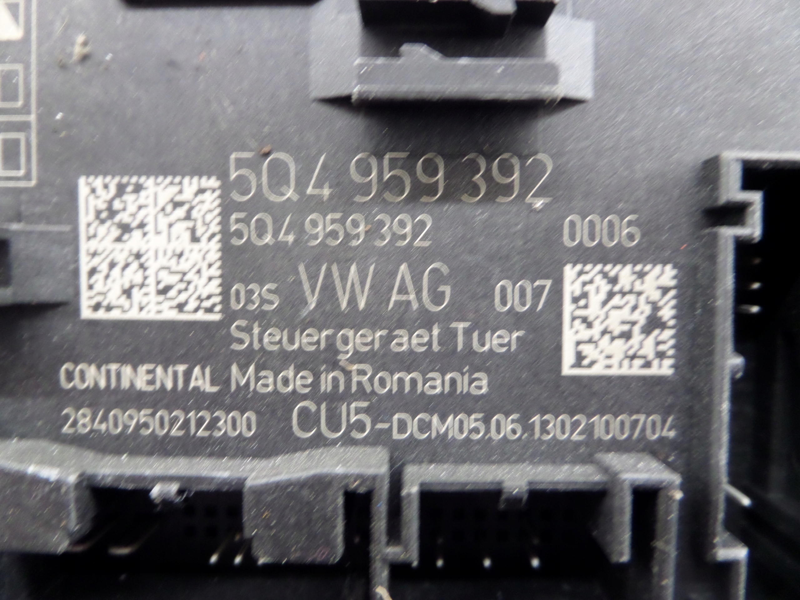 SKODA OCTAVIA IV module door 5Q4959392P