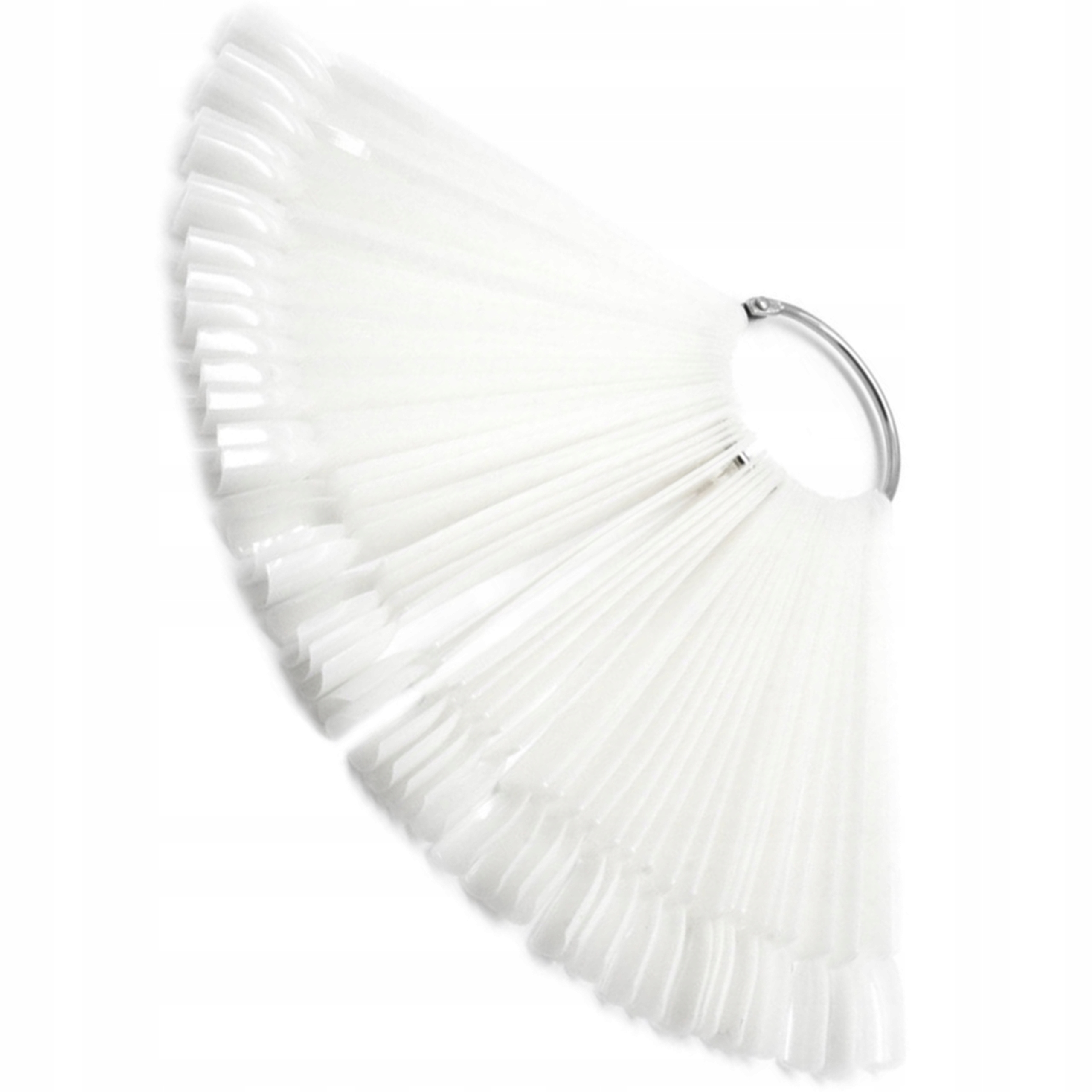 

Wzornik wachlarz na kółku do paznokci kremowy