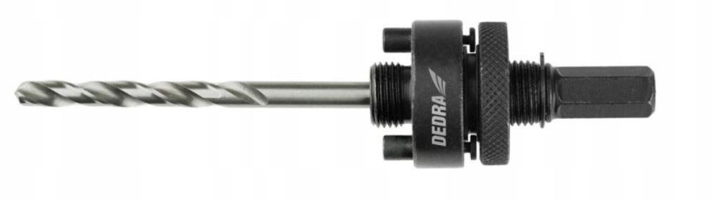 

Dedra Uchwyt Adapter Do Otwornic 32-152MM Hex 10MM