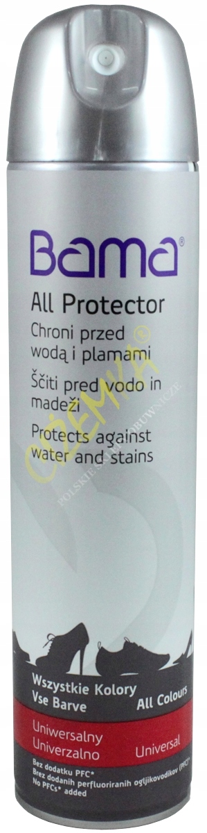 BAMA ALL PROTECTOR IMPREGNAT SKÓR ZAMSZU TEX 400