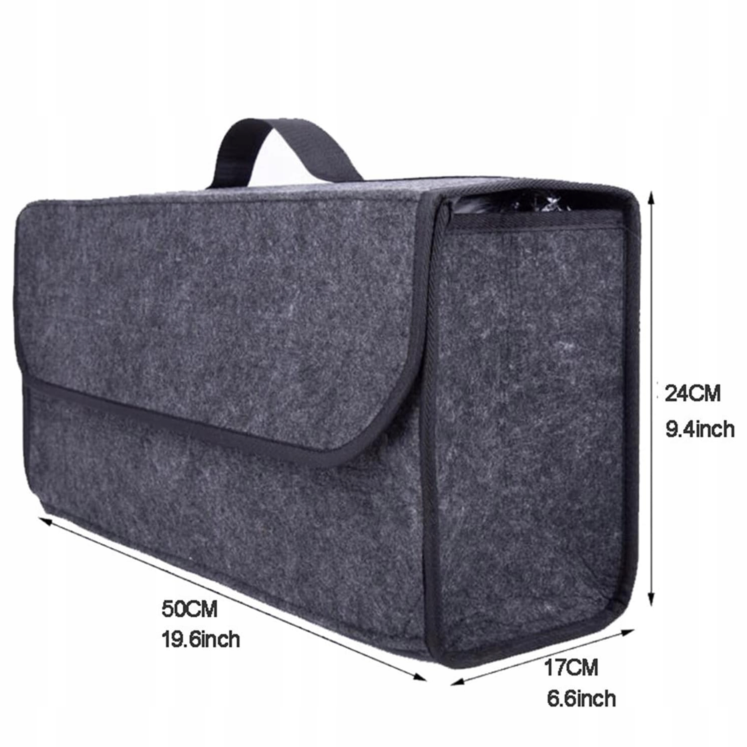 ORGANIZER DO BAGAŻNIKA KUFER TORBA DO AUTA SAMOCHODU XXL PRZEGRÓDKA UCHWYT Producent Hoalte