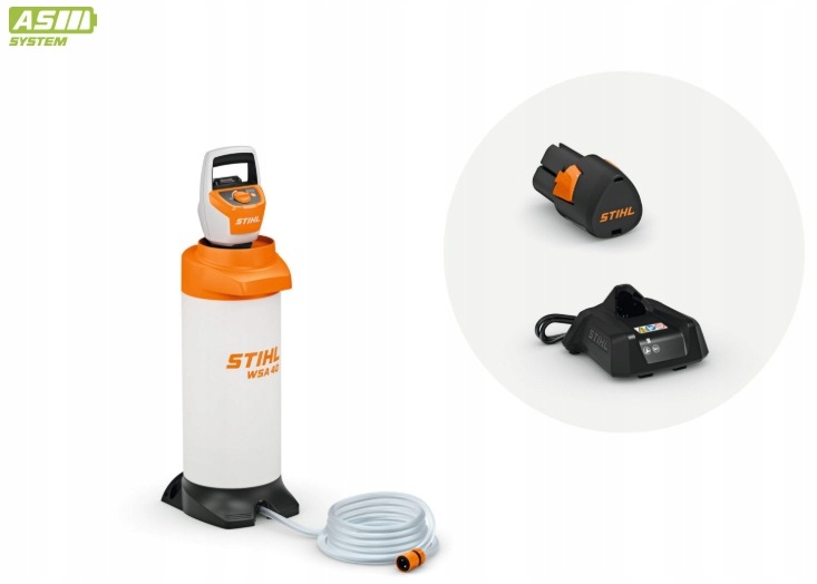 Stihl Wsa 40 Sada vodních nádrží AS2 AL1 pro kotoučovou řezačku Ts Tsa