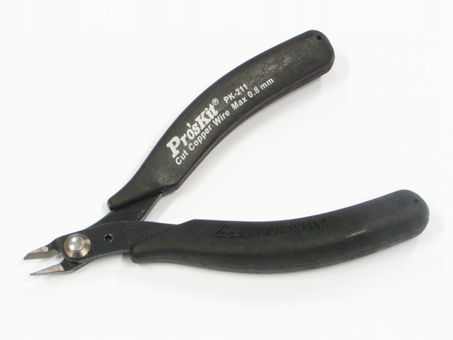 Precyzyjne szczypce obcinaczki boczne 120mm 1PK-211 Proskit