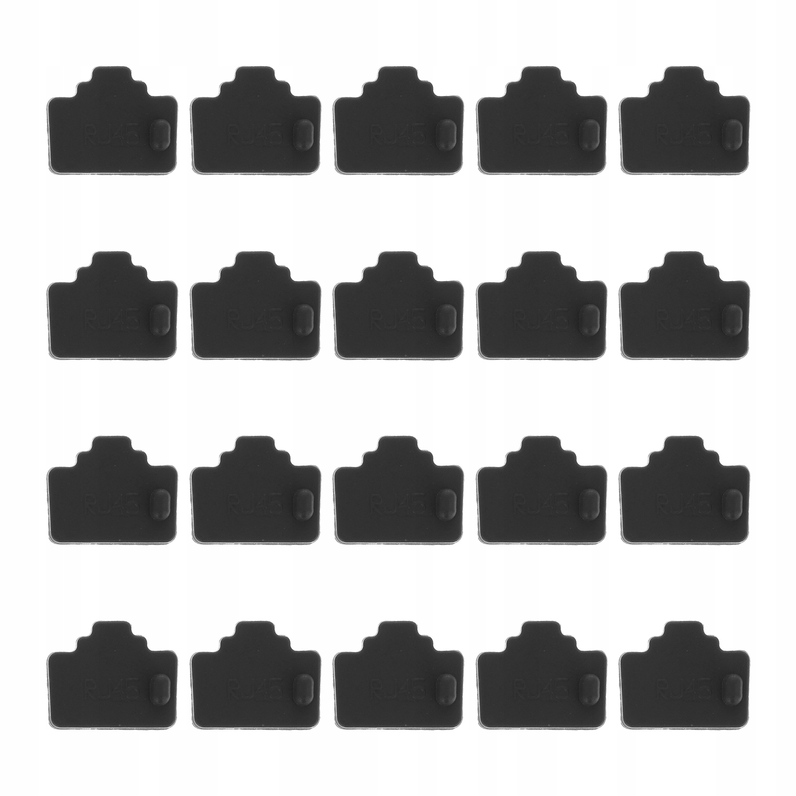 OCHRONNE SILICONOWE POKRYWY DO PORTÓW ETHERNETOWYCH Model 1286241811721
