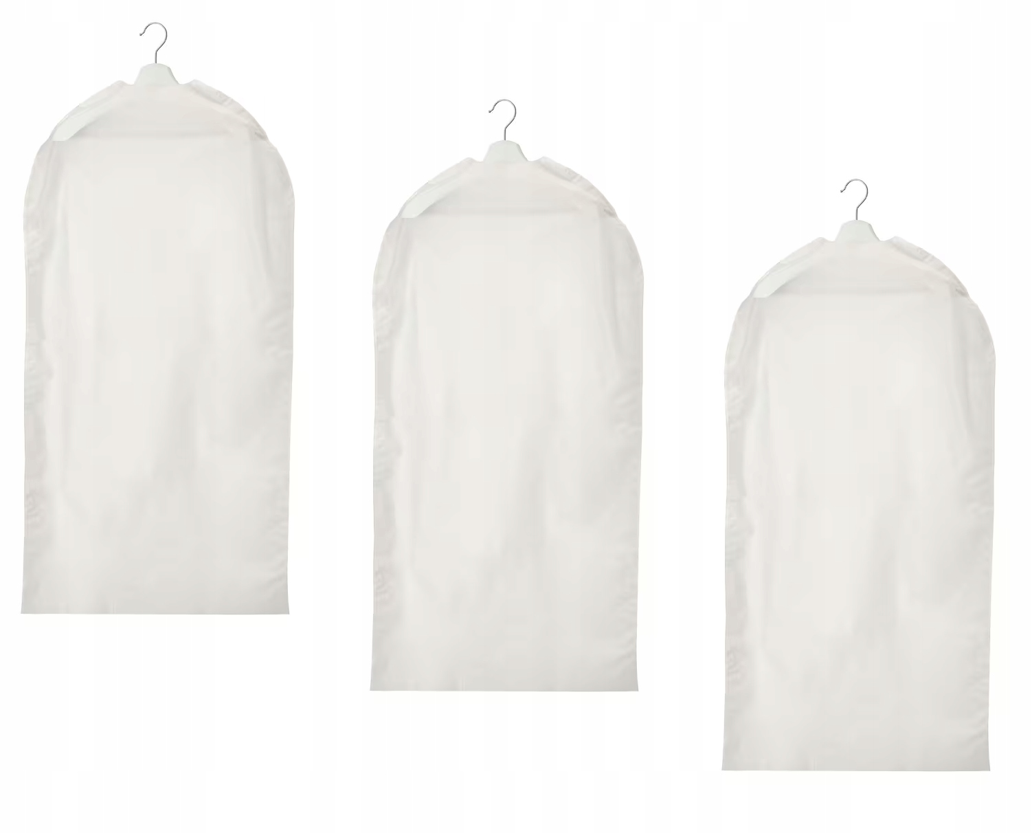 

Ikea Renshacka pokrowiec na ubrania 105x60cm x3szt