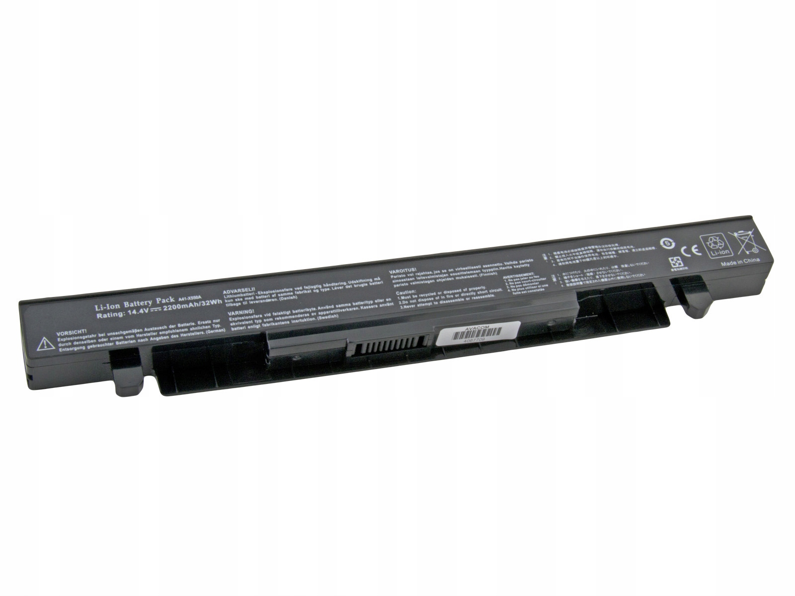 Batéria Avacom pre Asus X550, K550, Li-Ion 14, 4 V 2200mAh NOAS-X550-N22