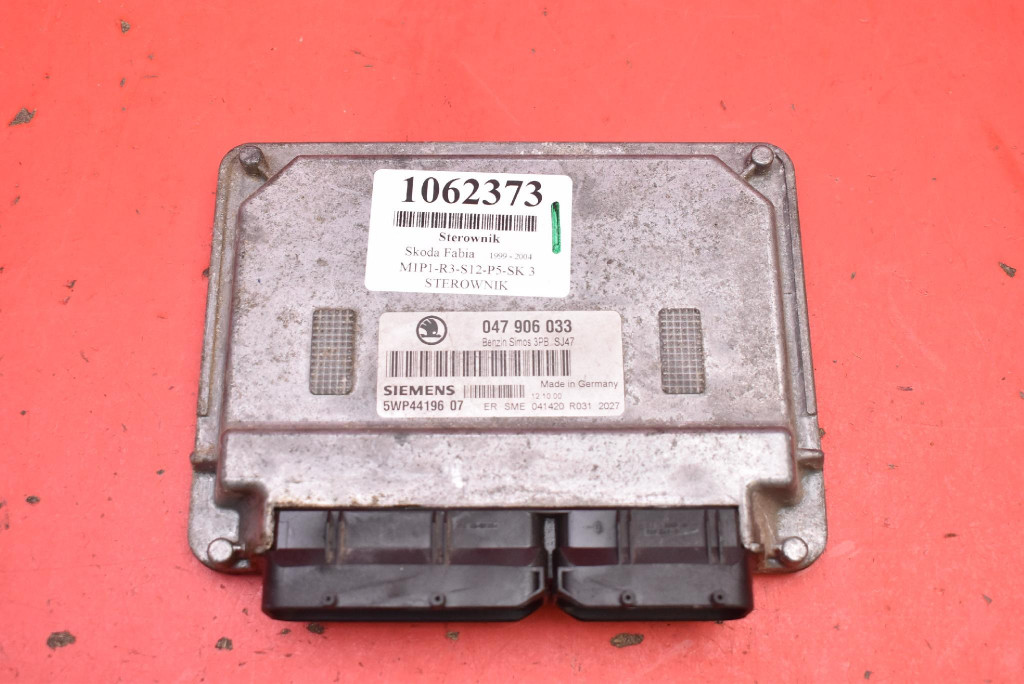 Centralina computer Motore 047906033 5WP44196 SKODA FABIA 1 e 1.4 MPI 68 KM