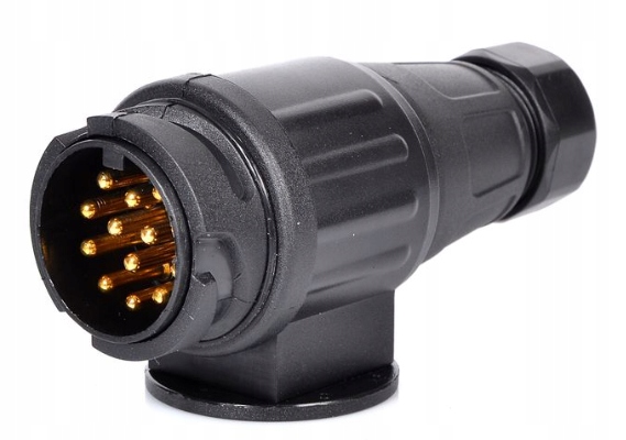 Wtyczka przyczepy wtyk przyczepki hak 13 pin